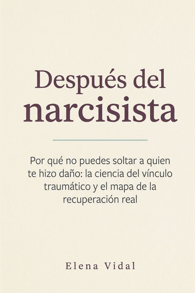 Después del Narcisista: Por qué no puedes soltar a quien te hizo daño: la ciencia del vínculo traumático y el mapa de la recuperación real cover