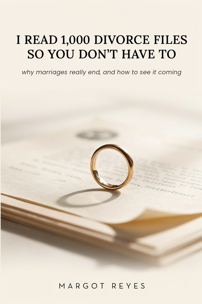 I Read 1,000 Divorce Files So You Don't Have To: Why Marriages Really End, and How to See It Coming cover