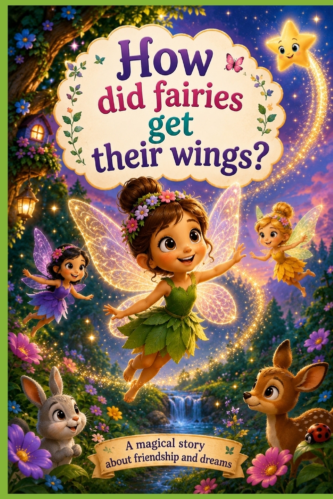 How did the fairies get their wings? cover