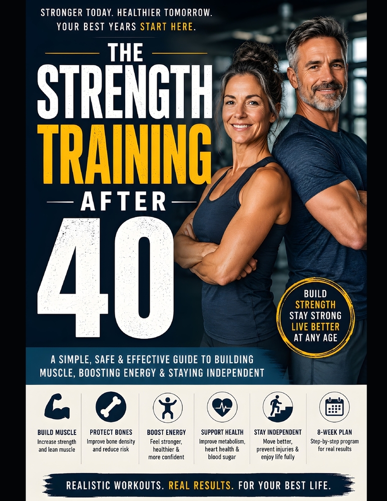 The Strength Training after 40 cover