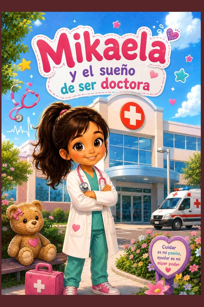 Mikaela y el sueño de ser doctora cover