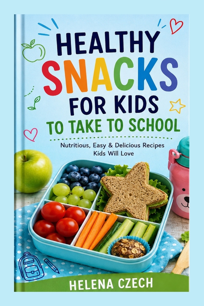 Healthy School Snacks for Kids cover