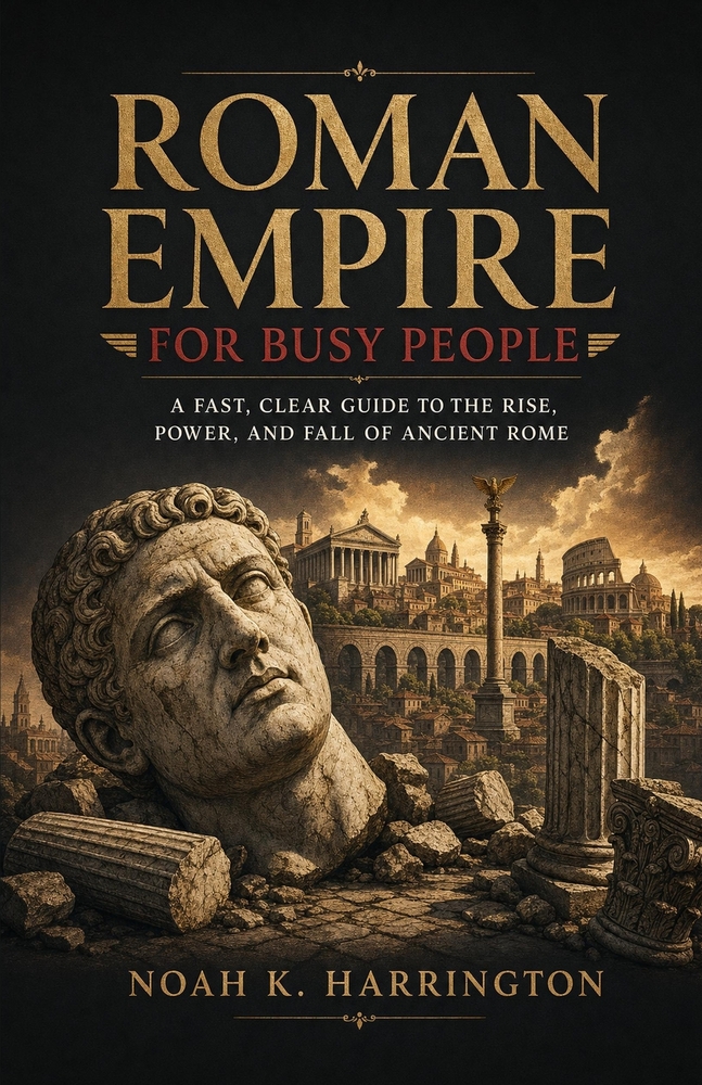 Roman Empire for Busy People: A Fast, Clear Guide to the Rise, Power, and Fall of Ancient Rome cover