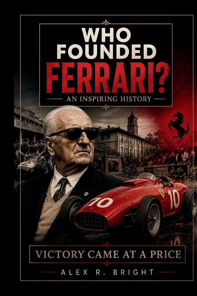 Who Founded Ferrari? an Inspiring History: Victory Came at a Price cover