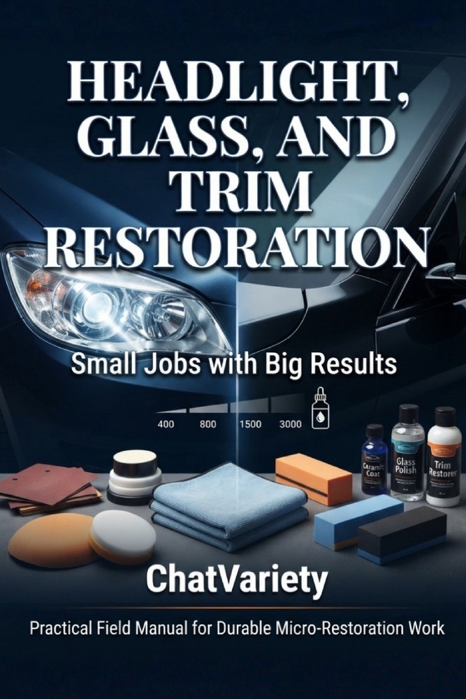 Headlight, Glass, and Trim Restoration: Small Jobs with Big Results cover