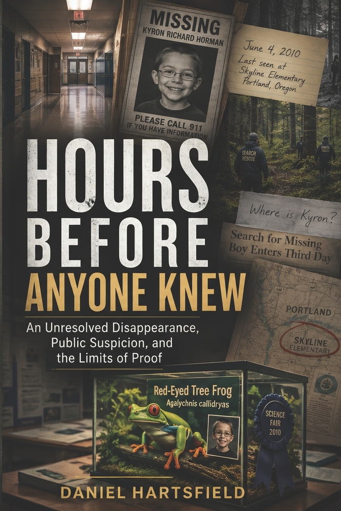Hours Before Anyone Knew: An Unresolved Disappearance, Public Suspicion, and the Limits of Proof cover