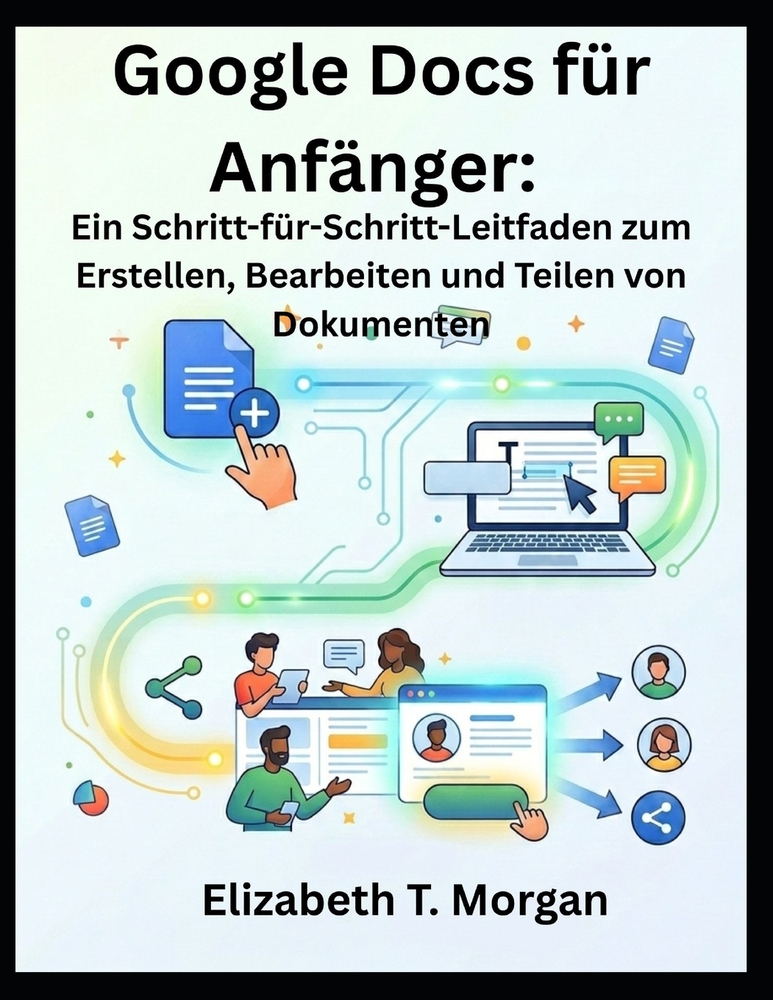 Google Docs für Anfänger: Ein Schritt-für-Schritt-Leitfaden zum Erstellen, Bearbeiten und Teilen von Dokumenten cover