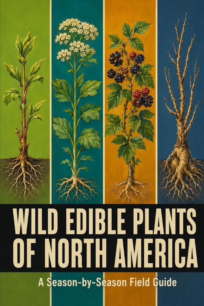 Wild Edible Plants of North America: A Season-by-Season Field Guide cover