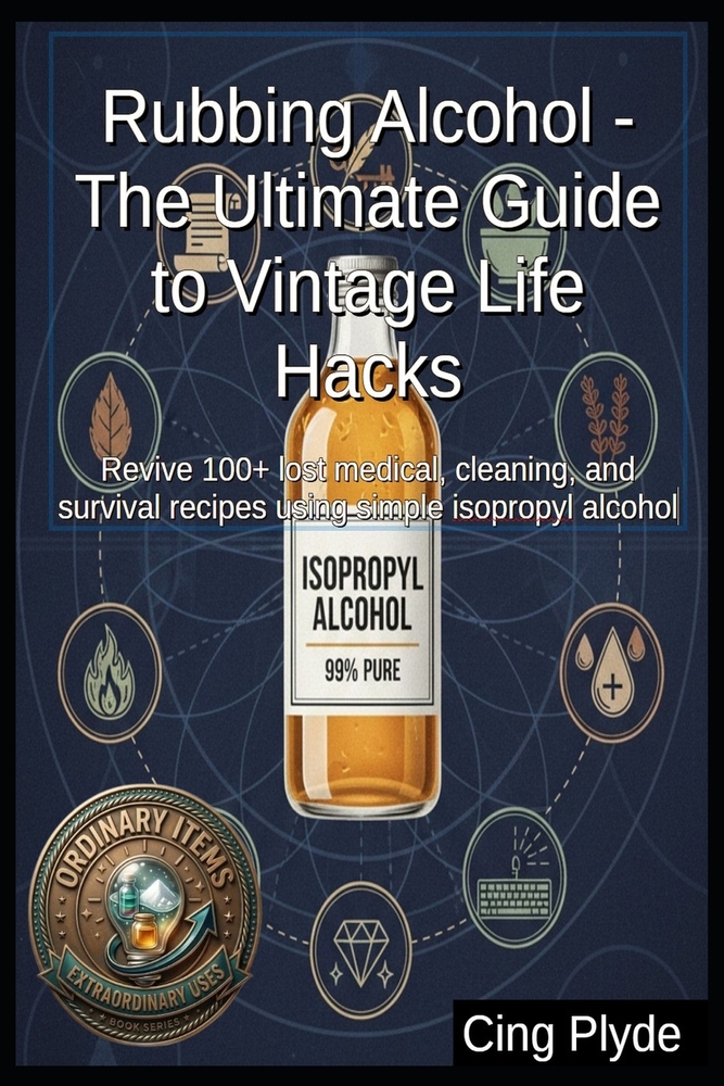 Rubbing Alcohol - The Ultimate Guide to Vintage Life Hacks: Revive 100+ lost medical, cleaning, and survival recipes using simple isopropyl alcohol cover