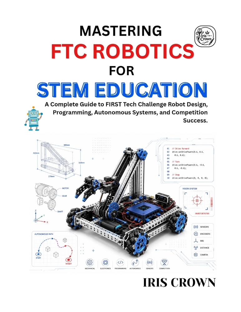 Mastering FTC Robotics for STEM Education: A Complete Guide to FIRST Tech Challenge Robot Design, Programming, Autonomous Systems, and Competition Suc cover