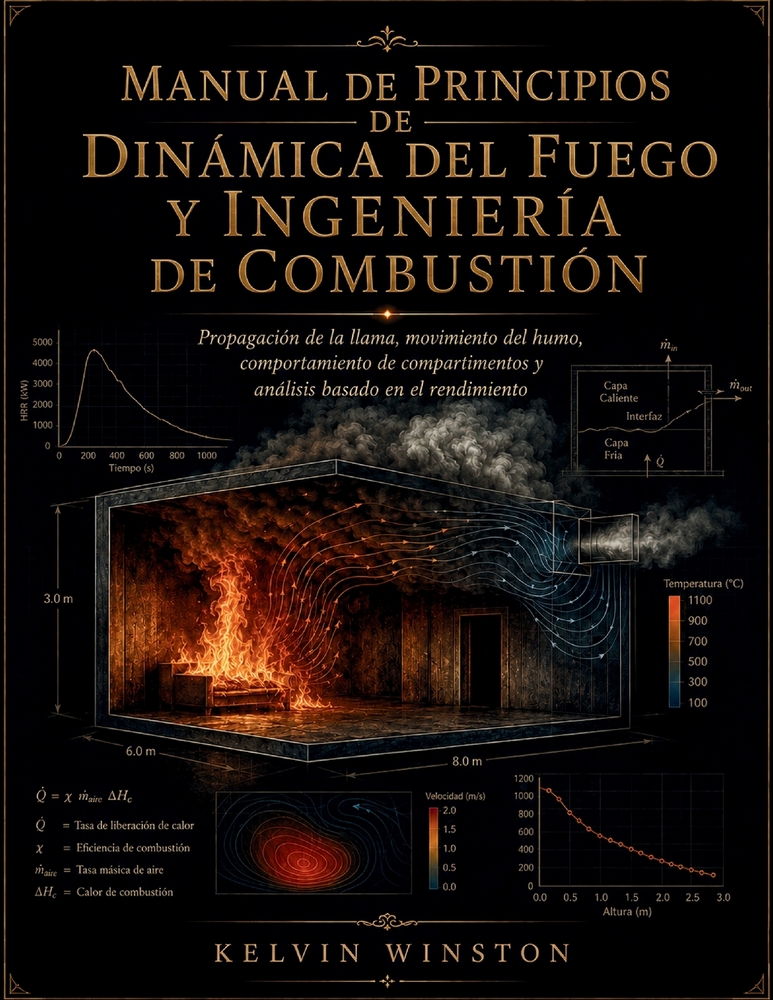 Manual de Principios de Dinámica del Fuego y Ingeniería de Combustión: Propagación de la llama, comportamiento de compartimentos y análisis basado en cover