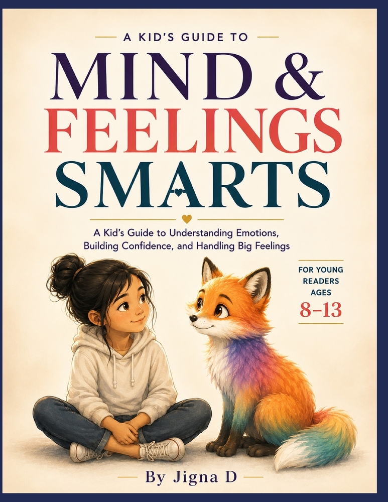 Mind & Feelings Smarts: A Kid's Guide to Understanding Emotions, Building Confidence, and Handling Big Feelings For Young Readers Ages 8 to 13 cover