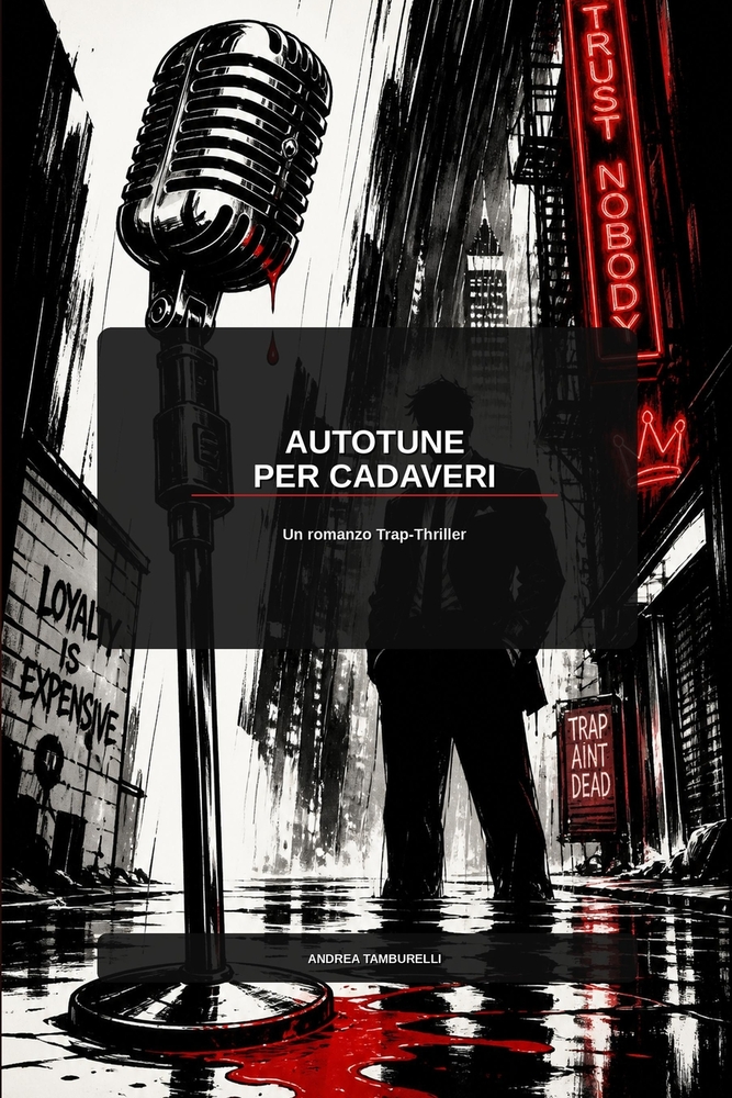 Autotune per cadaveri: Un romanzo Trap-thriller italiano cover