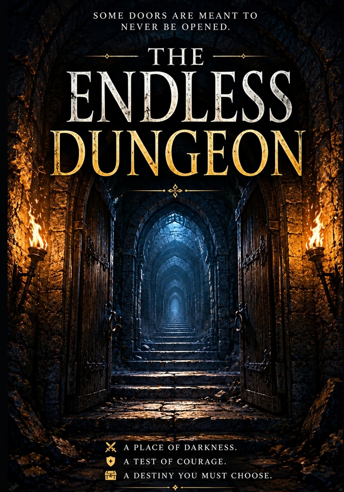 The Endless Dungeon: A LitRPG Dungeon Adventure of Survival, Monsters, Magic, and Endless Progression cover