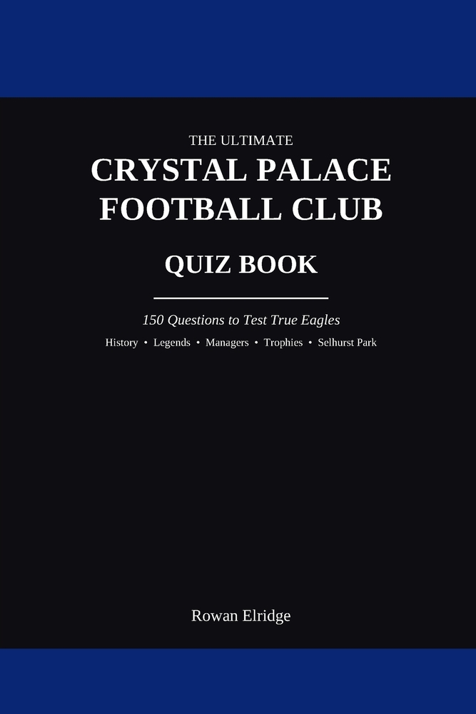 The Ultimate Crystal Palace FC Quiz Book cover