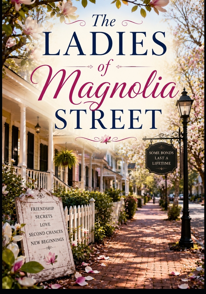 The Ladies of Magnolia Street: A Heartwarming Women's Fiction Novel of Friendship, Family Secrets, Second Chances, and New Beginnings cover