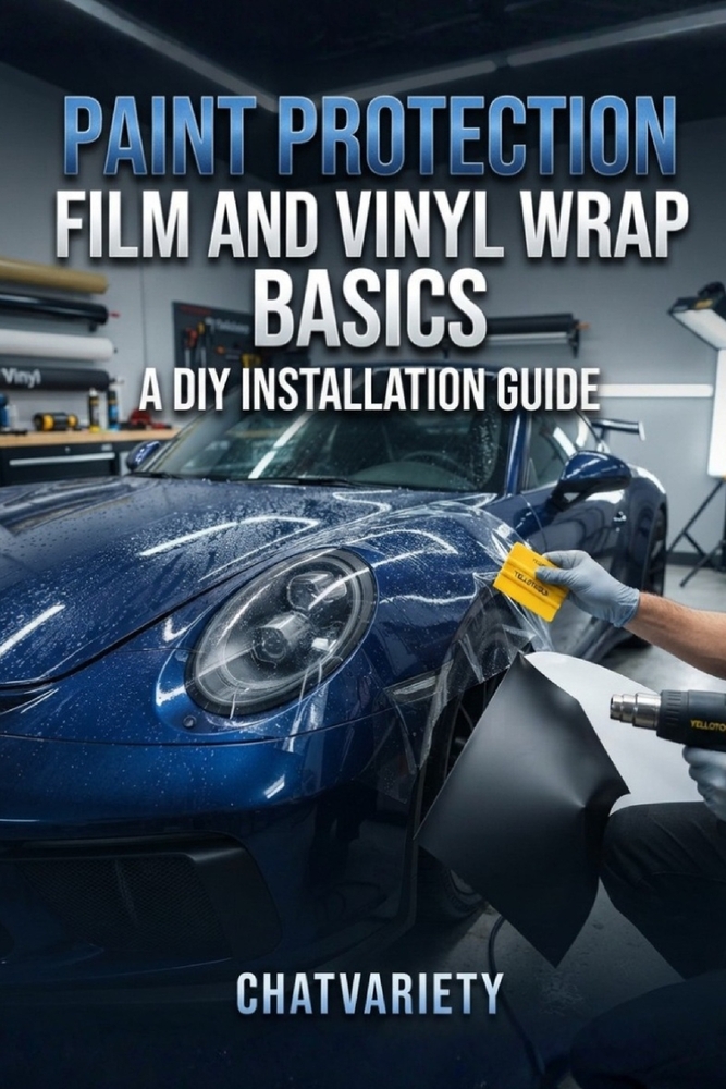 Paint Protection Film and Vinyl Wrap Basics: A DIY Installation Guide cover