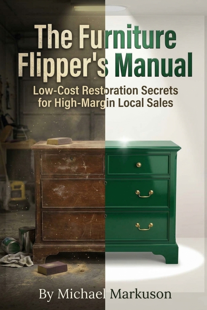 The Furniture Flipper's Manual: Low-Cost Restoration Secrets for High-Margin Local Sales cover