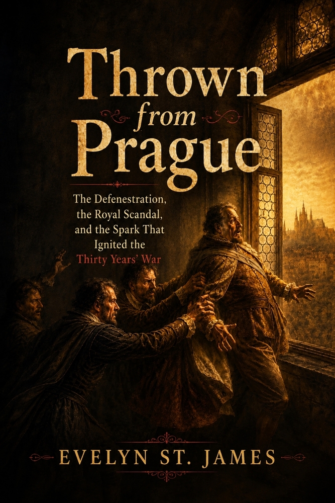 Thrown from Prague: The Defenestration, the Royal Scandal, and the Spark That Ignited the Thirty Years' War cover