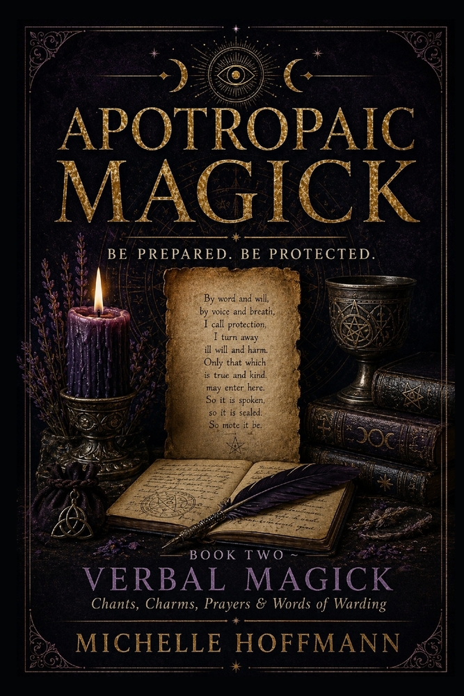 Apotropaic Magick Be Prepared. Be Protected: BOOK TWO VERBAL MAGICK Chants, Charms, Prayers & Words of Warding cover