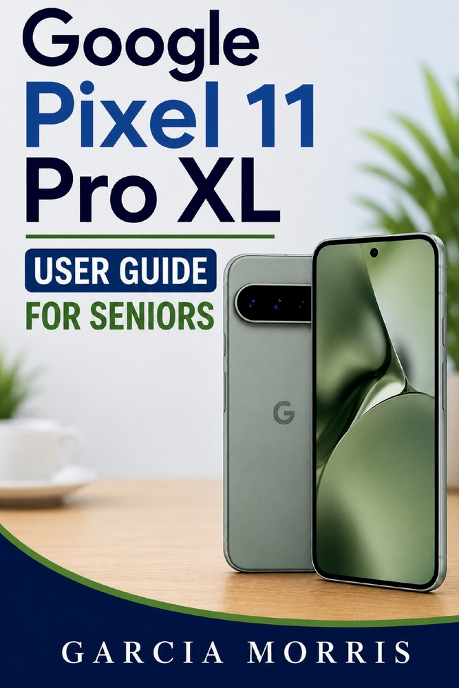 Google Pixel 11 Pro XL User Guide for Seniors: A Practical Companion for Easier Setup, Clearer Communication, Better Photos, Accessible Controls, Safe cover