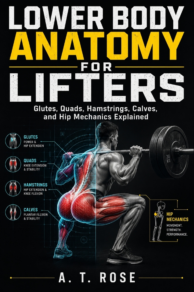 Lower Body Anatomy for Lifters: Glutes, Quads, Hamstrings, Calves, and Hip Mechanics Explained cover