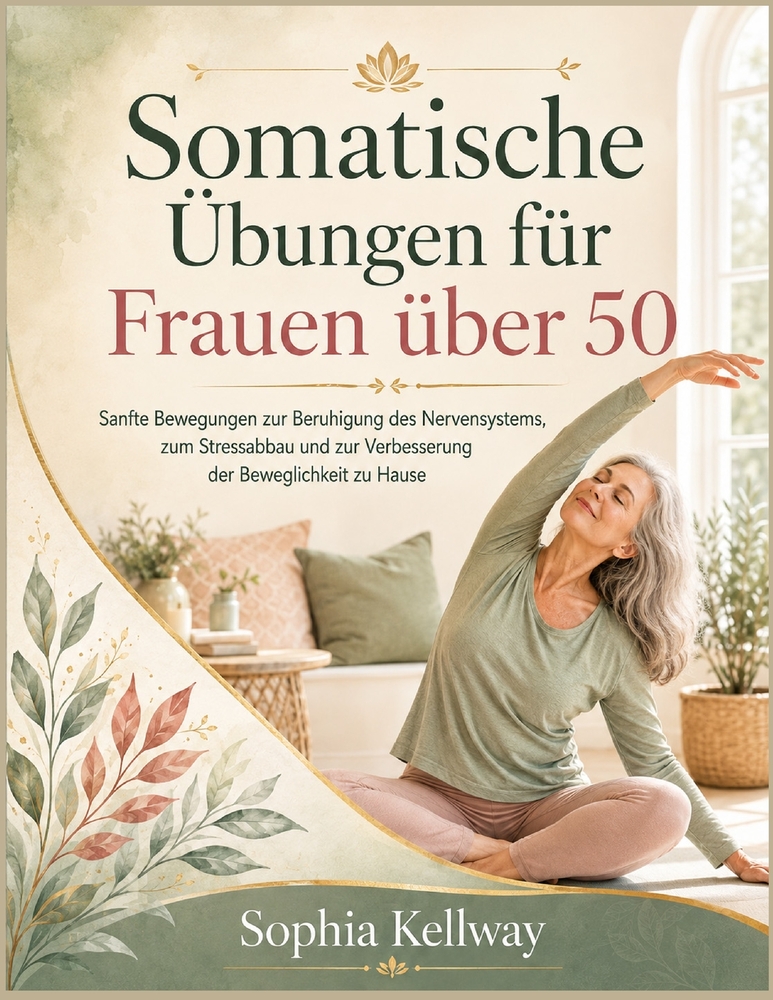 Somatische Übungen für Frauen über 50: Sanfte Bewegungen zur Beruhigung des Nervensystems, zum Stressabbau und zur Verbesserung der Beweglichkeit zu H cover