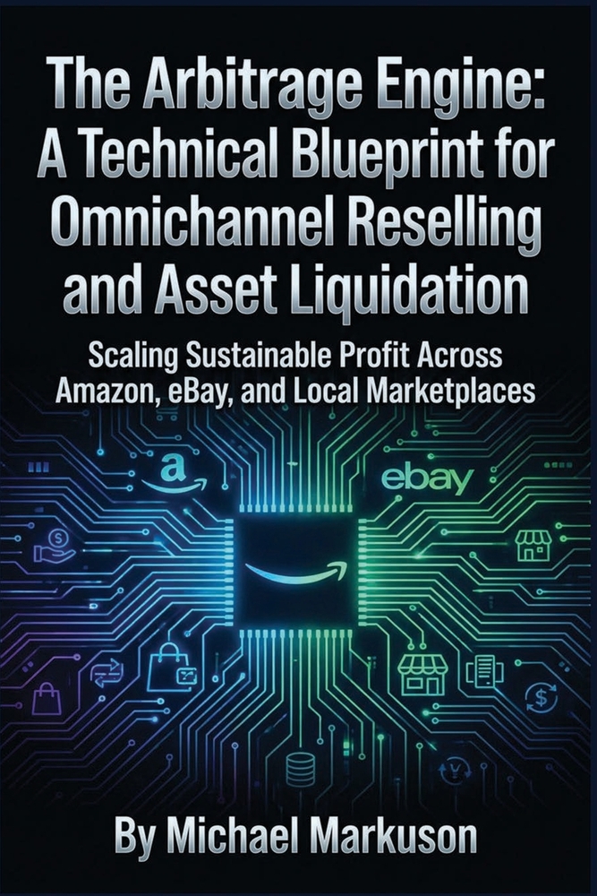 The Arbitrage Engine: A Technical Blueprint for Omnichannel Reselling and Asset Liquidation: Scaling Sustainable Profit Across Amazon, eBay, and Local cover