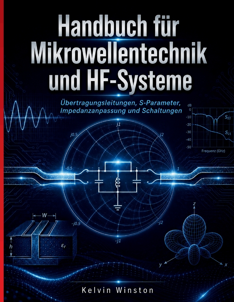Handbuch für Mikrowellentechnik und HF-Systeme: Übertragungsleitungen, S-Parameter, Impedanzanpassung und Schaltungen cover