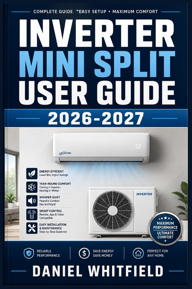 Inverter Mini Split User Guide 2026-2027: The Complete Homeowner's Handbook to Installation, Maintenance, and Troubleshooting for Modern Ductless Heat cover