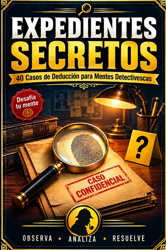 Expedientes Secretos: 40 Casos Imposibles Para Poner a Prueba Tu Mente de Detective cover