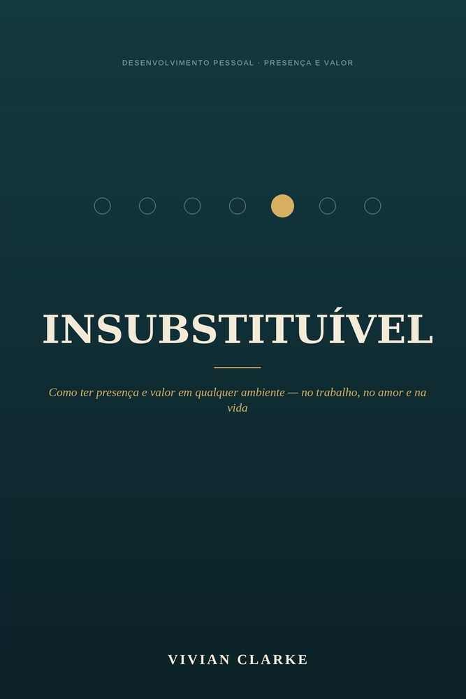 Insubstituível: Como ter presença e valor em qualquer ambiente - no trabalho, no amor e na vida cover
