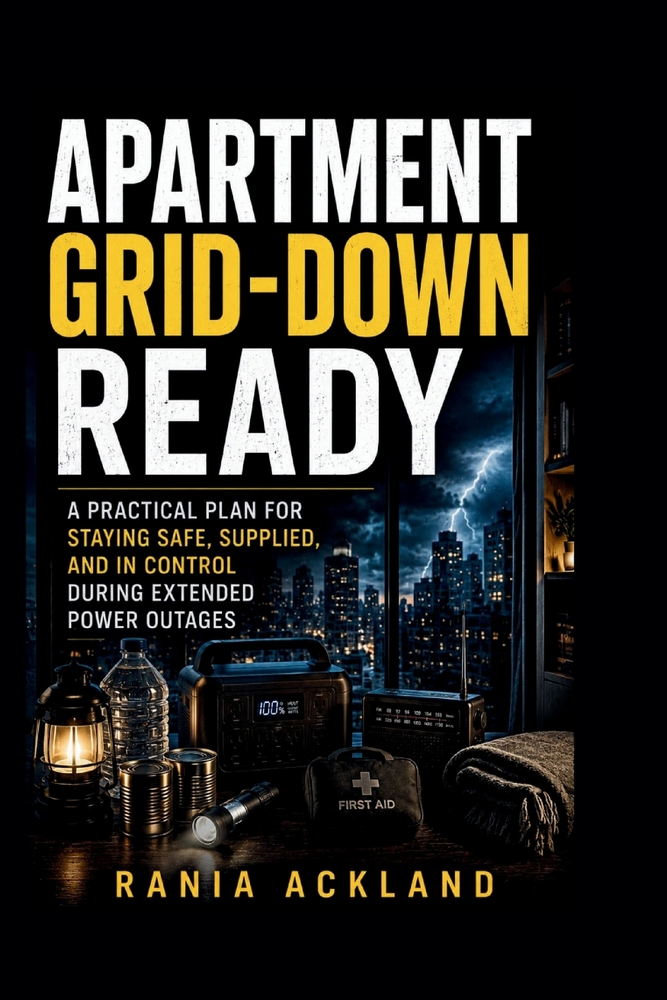 Apartment Grid-Down Ready: A Practical Plan for Staying Safe, Supplied, and in Control During Extended Power Outages cover