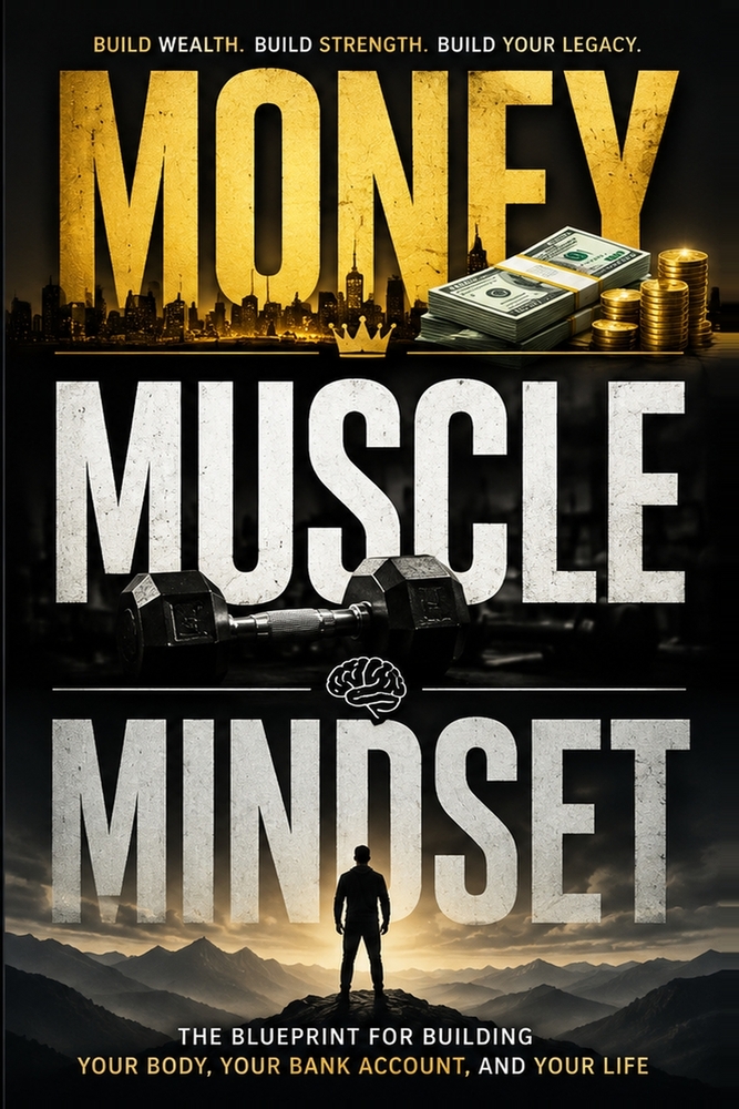 Money, Muscle, Mindset: The Blueprint for Building Your Body, Your Bank Account, and Your Life cover
