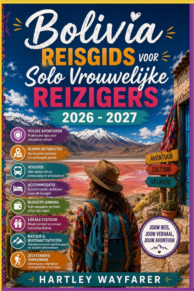 Bolivia Reisgids voor Solo Vrouwelijke Reizigers 2026 - 2027: Een praktische gids voor veilige avonturen, slimme reisroutes, vervoer, accommodatie, bu cover