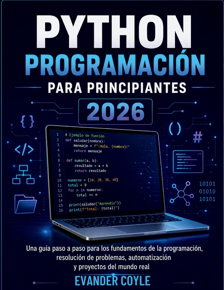 Python Programación para principiantes 2026 cover