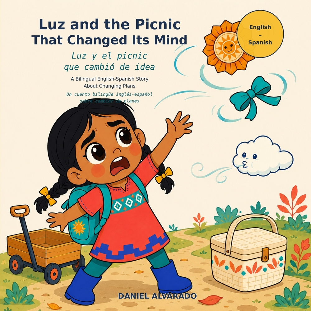Luz and the Picnic That Changed Its Mind / Luz y el picnic que cambió de idea: A Bilingual English-Spanish Story About Changing Plans / Un cuento bili cover