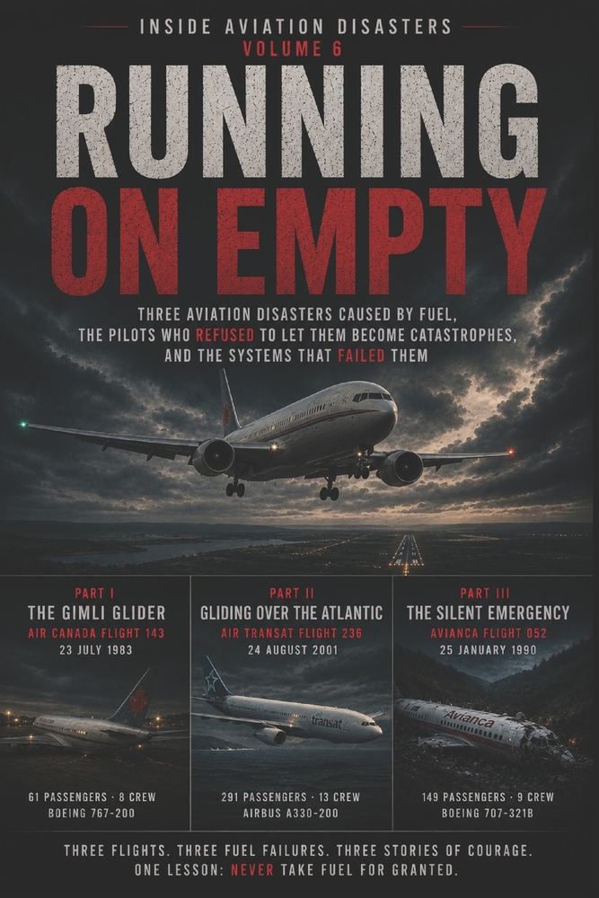Running on Empty: Three Aviation Disasters Caused by Fuel, the Pilots Who Refused to Let Them Become Catastrophes, and the Systems That Failed Them cover