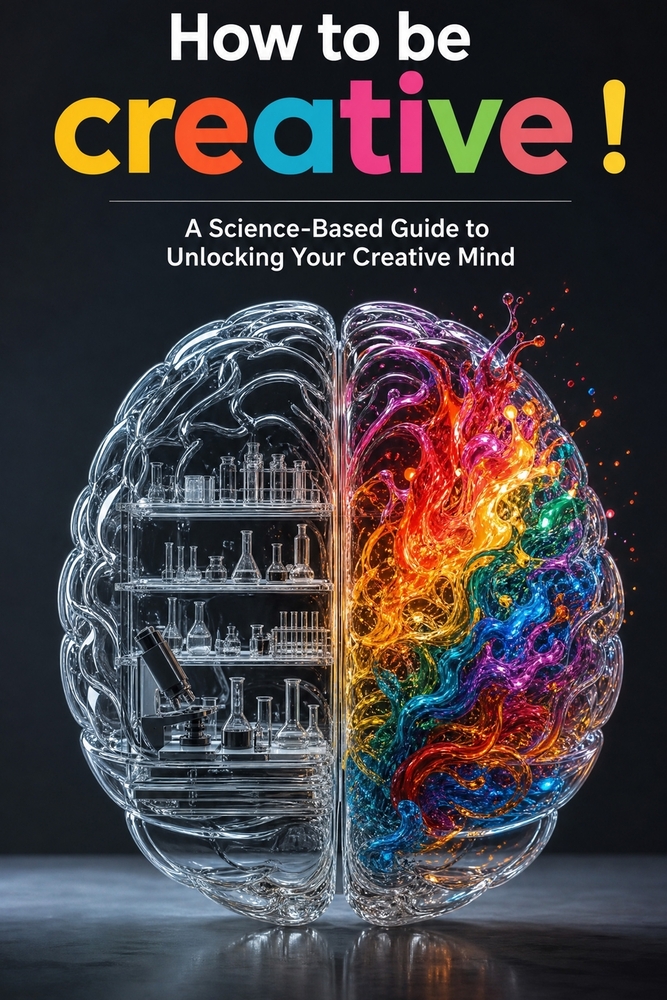 How to Be Creative?!: A Science-Based Guide to Unlocking Your Creative Mind cover