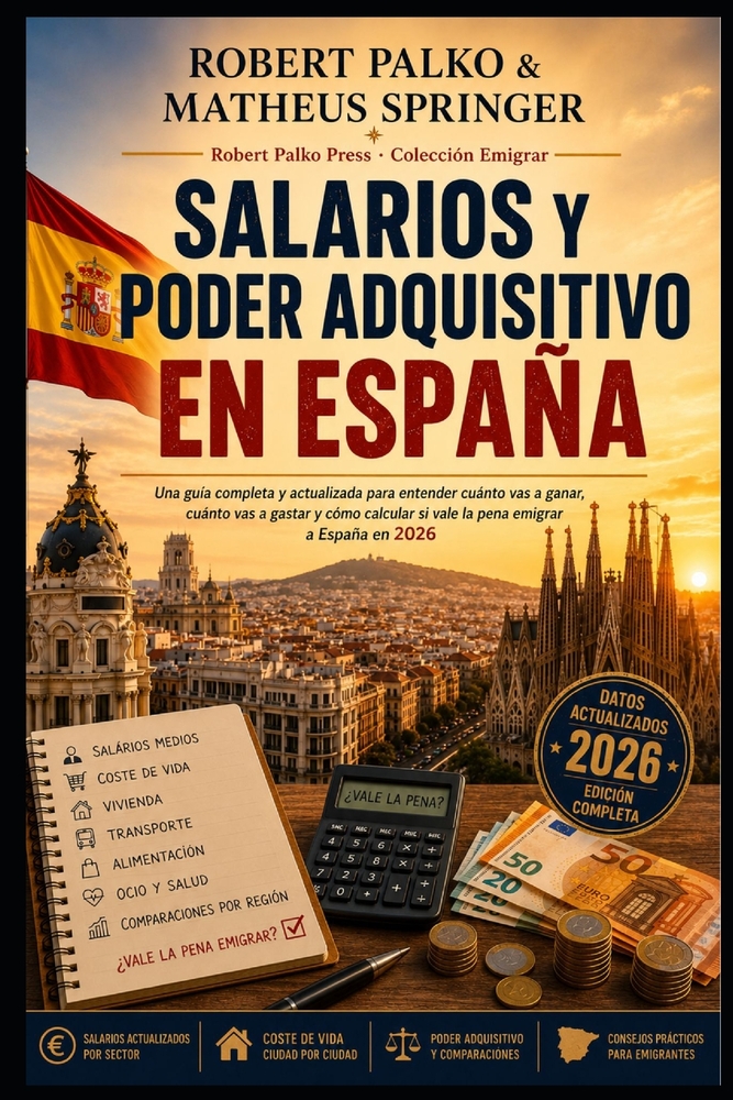 Salarios Y Poder Adquisitivo En España: Una guía completa y actualizada para comprender cuánto ganarás. ¿Cuánto costará y cómo calcular si merece la p cover