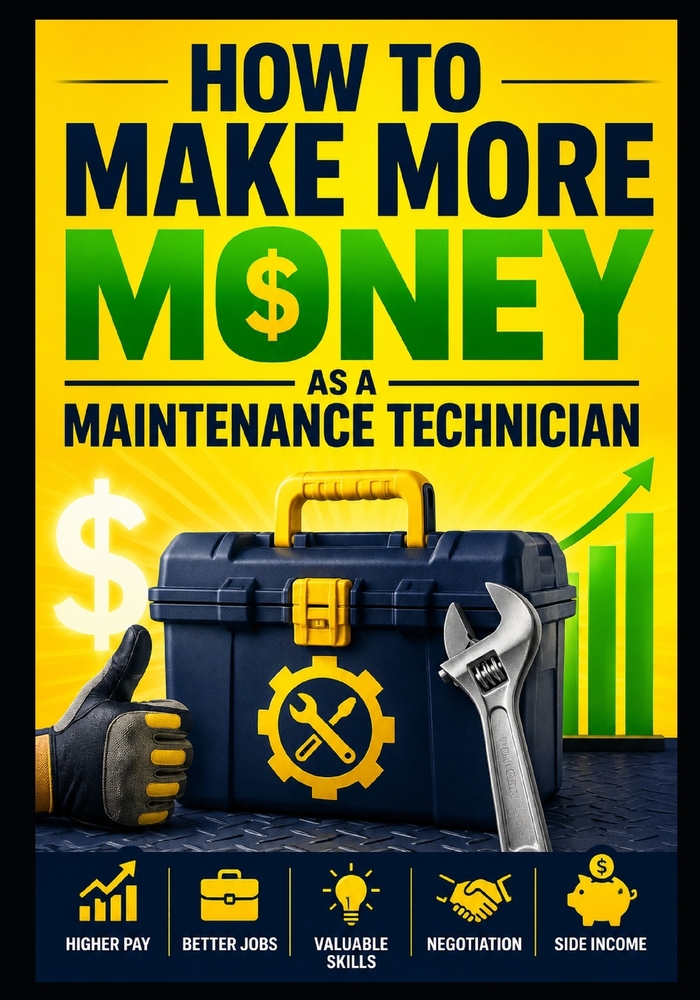 How to Make More Money as a Maintenance Technician: A Practical Guide to Higher Pay, Better Jobs, Valuable Skills, Salary Negotiation, and Side Income cover