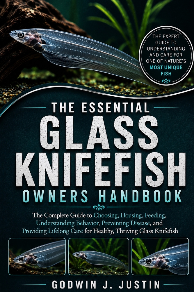 The Essential Glass Knifefish Owners Handbook: The Complete Guide to Choosing, Housing, Feeding, Understanding Behavior, Preventing Disease, and Provi cover