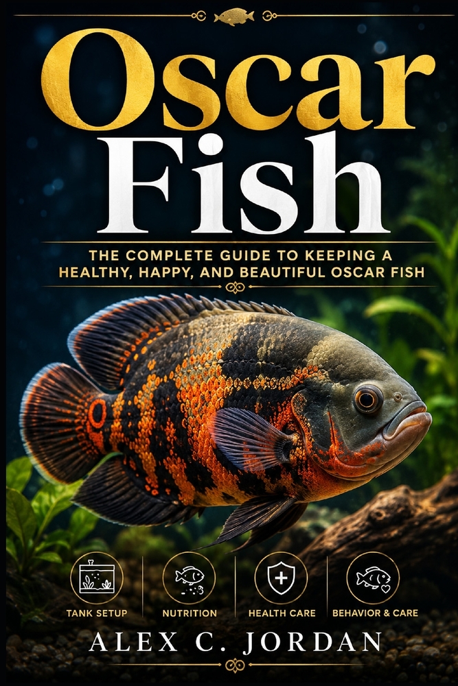 Oscar Fish: The Complete Guide to Keeping a Healthy, Happy, and Beautiful Oscar Fish cover