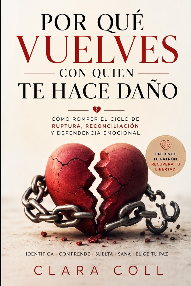 Por qué vuelves con quien te hace daño: Cómo romper el ciclo de ruptura, reconciliación y dependencia emocional cover