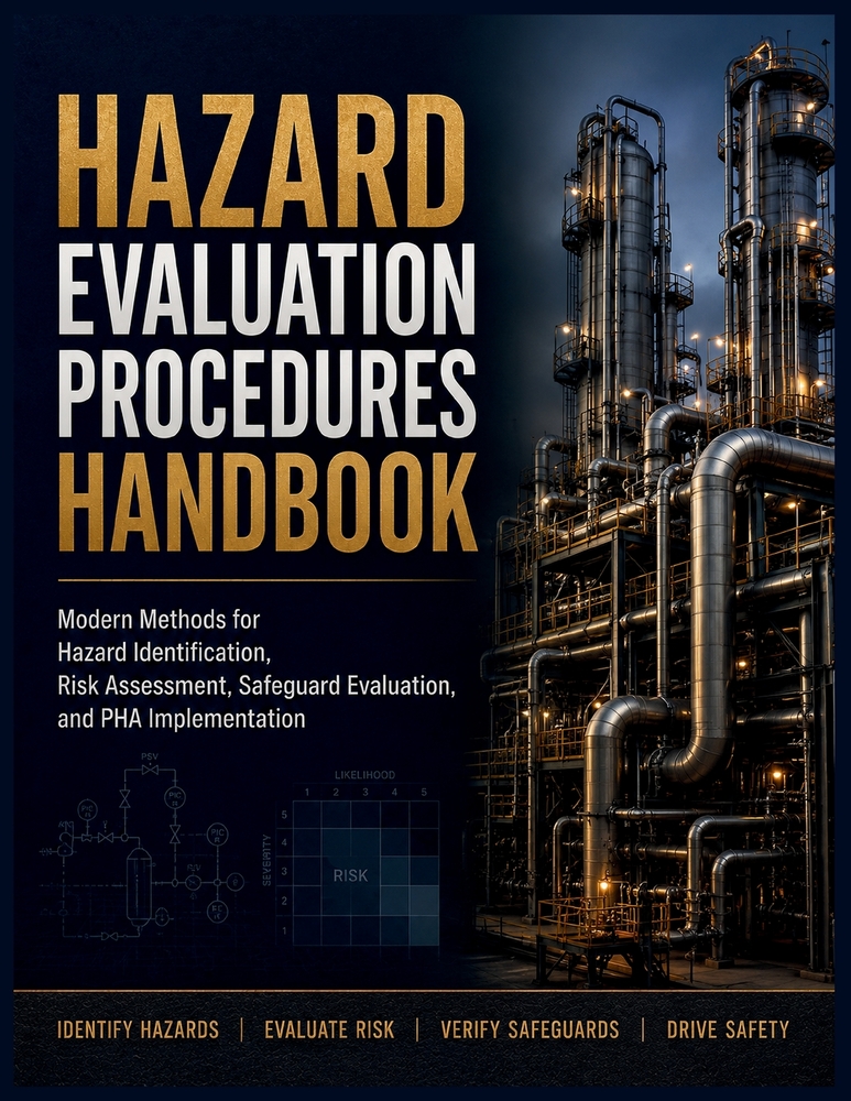Hazard Evaluation Procedures Handbook: Modern Methods for Hazard Identification, Risk Assessment, Safeguard Evaluation, and PHA Implementation cover