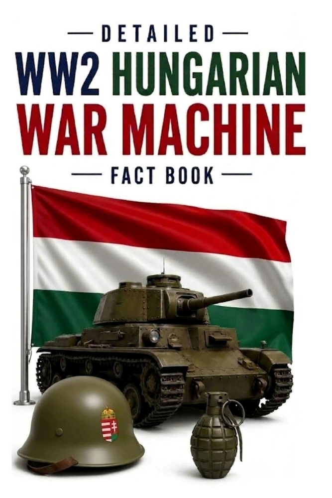 Detailed WW2 Hungarian War Machine Fact Book cover
