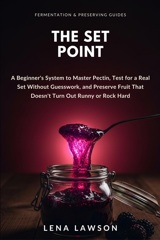 The Set Point: A Beginner's System to Master Pectin, Test for a Real Set Without Guesswork, and Preserve Fruit That Doesn't Turn Out Runny or Rock Har cover