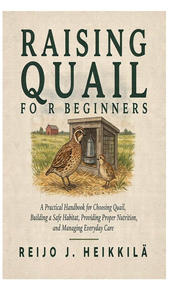 Raising Quail for Beginners: A Practical Handbook for Choosing Quail, Building a Safe Habitat, Providing Proper Nutrition, and Managing Everyday Care cover