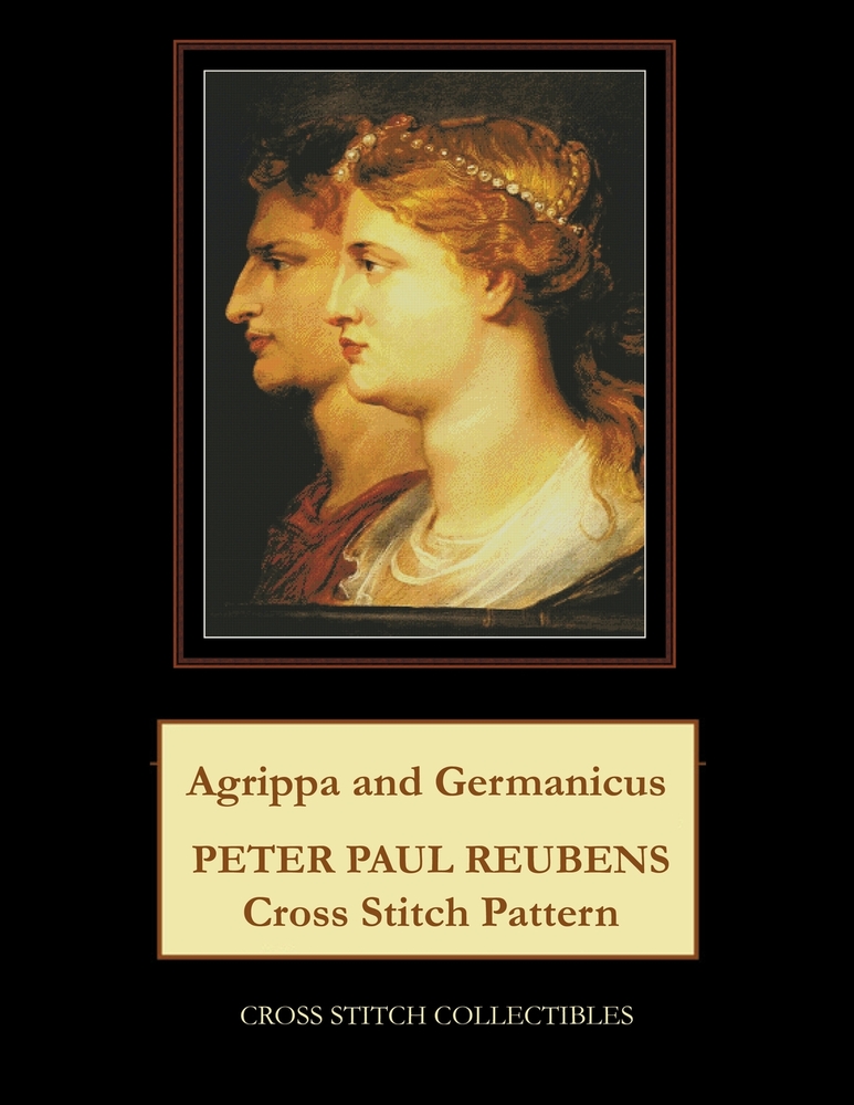Agrippa and Germanicus: Peter Paul Rubens Cross Stitch Pattern cover