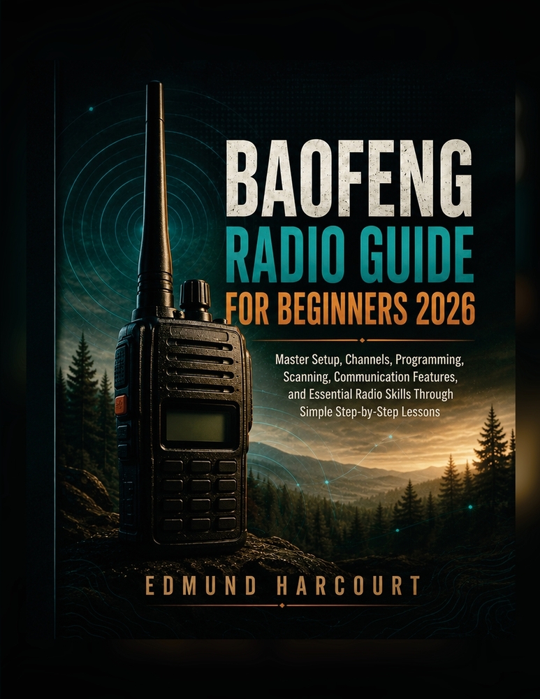 Baofeng Radio Guide for Beginners 2026: Master Setup, Channels, Programming, Scanning, Communication Features, and Essential Radio Skills Through Simp cover